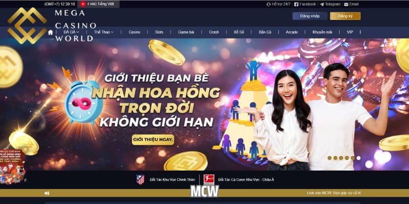 MCW là nhà cái cá cược trực tuyến ra đời từ rất lâu trước đây